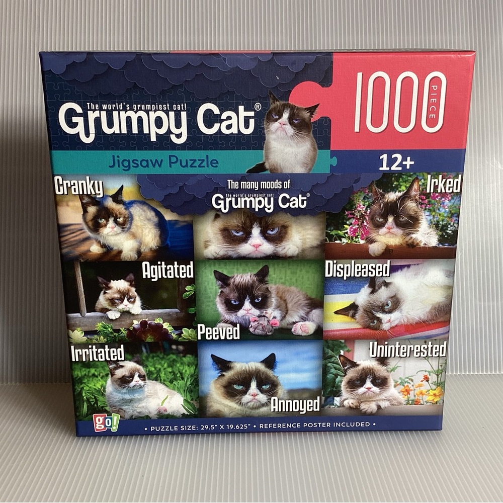 The Many Moods of Grumpy Cat 1000 Piece Puzzle